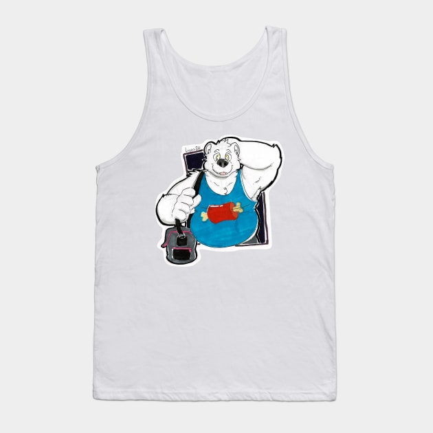 Tanktop bear Tank Top by licographics